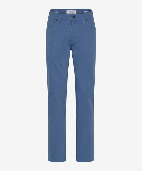 Brax Cadiz 5-Pocket Blue Planet Broek Smoke Blue