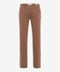 Brax Cadiz 5-Pocket Blue Planet Broek Tobacco