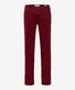 Brax Cadiz 5-Pocket Blue Planet Pants Burned Red