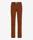 Brax Cadiz 5-Pocket Blue Planet Pants Rust