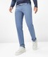 Brax Cadiz 5-Pocket Blue Planet Pants Smoke Blue