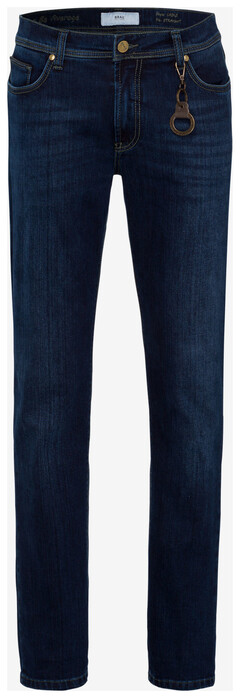Brax Cadiz 5-Pocket Jeans Regular Blue Used Melange