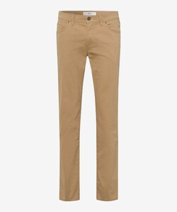 Brax Cadiz 5-Pocket Modern Soft Feel Gabardine Broek Beige