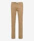 Brax Cadiz 5-Pocket Modern Soft Feel Gabardine Broek Beige