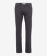 Brax Cadiz 5-Pocket Modern Soft Feel Gabardine Broek Grafiet