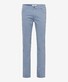 Brax Cadiz 5-Pocket Modern Soft Feel Gabardine Broek Sky