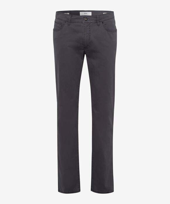 Brax Cadiz 5-Pocket Modern Soft Feel Gabardine Pants Graphite Grey