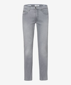 Brax Cadiz Authentic Denim Organic Cotton Blend Blue Planet Jeans Light Grey