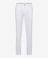 Brax Cadiz Casual Uni Linen Blend Hi-Flex Pants White