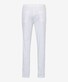 Brax Cadiz Casual Uni Linen Blend Hi-Flex Pants White