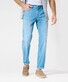 Brax Cadiz Coolmax Ultralight Denim Jeans Bright Sea Water Used