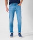 Brax Cadiz Coolmax Ultralight Denim Jeans Ocean Water Used