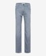 Brax Cadiz Coolmax Ultralight Denim Jeans Silver Sea Used