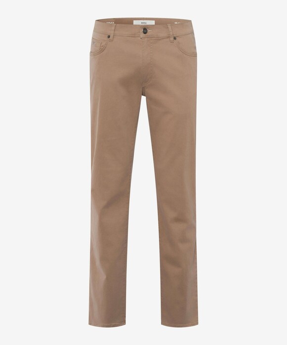 Brax Cadiz Five Pocket Blue Planet Organic Cotton Broek Beige