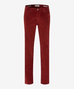 Brax Cadiz Hi-Flex 5-Pocket Corduroy Corduroy Trouser Red