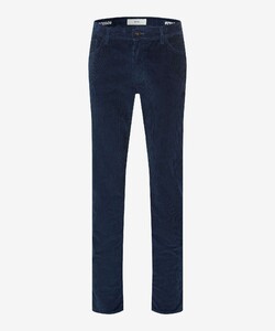 Brax Cadiz Hi-Flex 5-Pocket Corduroy Corduroy Trouser Smoke Blue