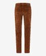 Brax Cadiz Hi-Flex 5-Pocket Corduroy Ribbroek Hazel