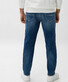 Brax Cadiz Hi-Flex Blue Planet Vintage Denim Jeans Stone Blue Used