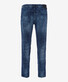 Brax Cadiz Hi-Flex Blue Planet Vintage Denim Jeans Vintage Blue Used