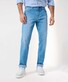 Brax Cadiz Hi-Flex Denim 5-Pocket Jeans Light Blue Used