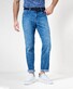 Brax Cadiz Hi-Flex Denim 5-Pocket Jeans Ocean Blue Used