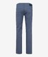 Brax Cadiz Hi-Flex Lightweight Cotton Blend Fine Texture Broek Dusty Blue