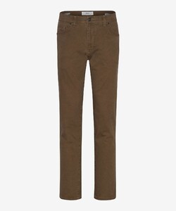 Brax Cadiz Micro Pattern 5-Pocket Broek Camel