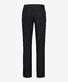 Brax Cadiz Minimal Fantasy Pattern Wool Look Cotton Blend Easy Care Pants Anthracite Grey