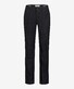 Brax Cadiz Minimal Fantasy Pattern Wool Look Cotton Blend Easy Care Pants Anthracite Grey