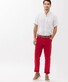 Brax Cadiz Ultralight 5-Pocket Blue Planet Broek Indian Red