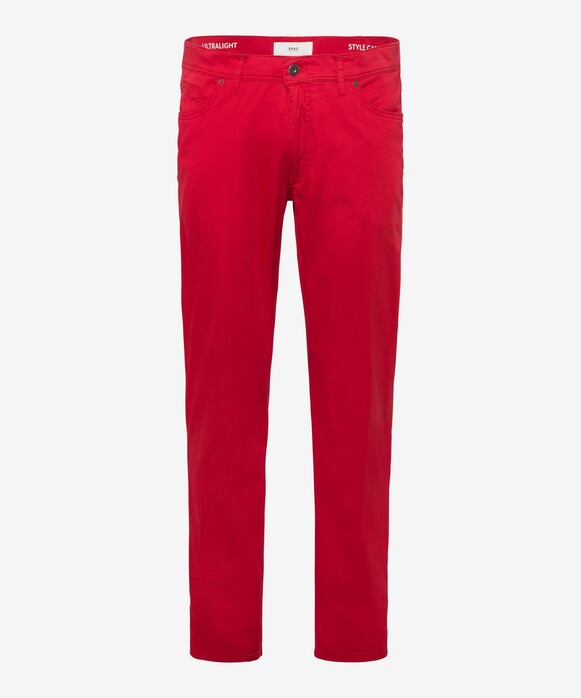 Brax Cadiz Ultralight 5-Pocket Blue Planet Broek Indian Red