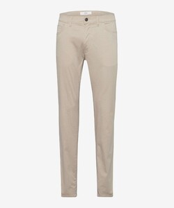 Brax Cadiz Ultralight Satin Cotton Subtle Stretch Broek Beige