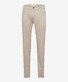 Brax Cadiz Ultralight Satin Cotton Subtle Stretch Broek Beige