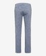 Brax Cadiz Ultralight Satin Cotton Subtle Stretch Broek Dusty Blue