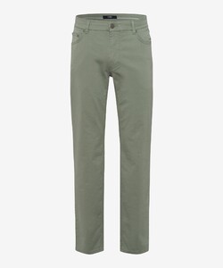 Brax Carlos 5-Pocket Cotton Gabardine Pants Summer Green