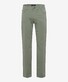 Brax Carlos 5-Pocket Cotton Gabardine Pants Summer Green