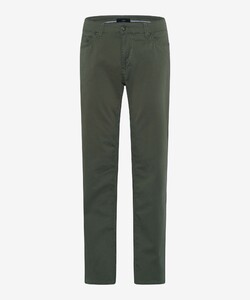 Brax Carlos 5-Pocket Cotton Subtle Stretch Soft Feel Easy Care Pants Khaki