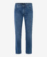 Brax Carlos Five Pocket Authentic Denim Jeans Bleached Blue