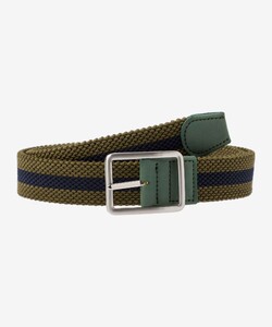 Brax Center Stripe Belt Khaki