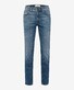 Brax Chris 5-Pocket Vintage Denim Hi-Flex Superstretch Blue Planet Jeans Blue Indigo Used