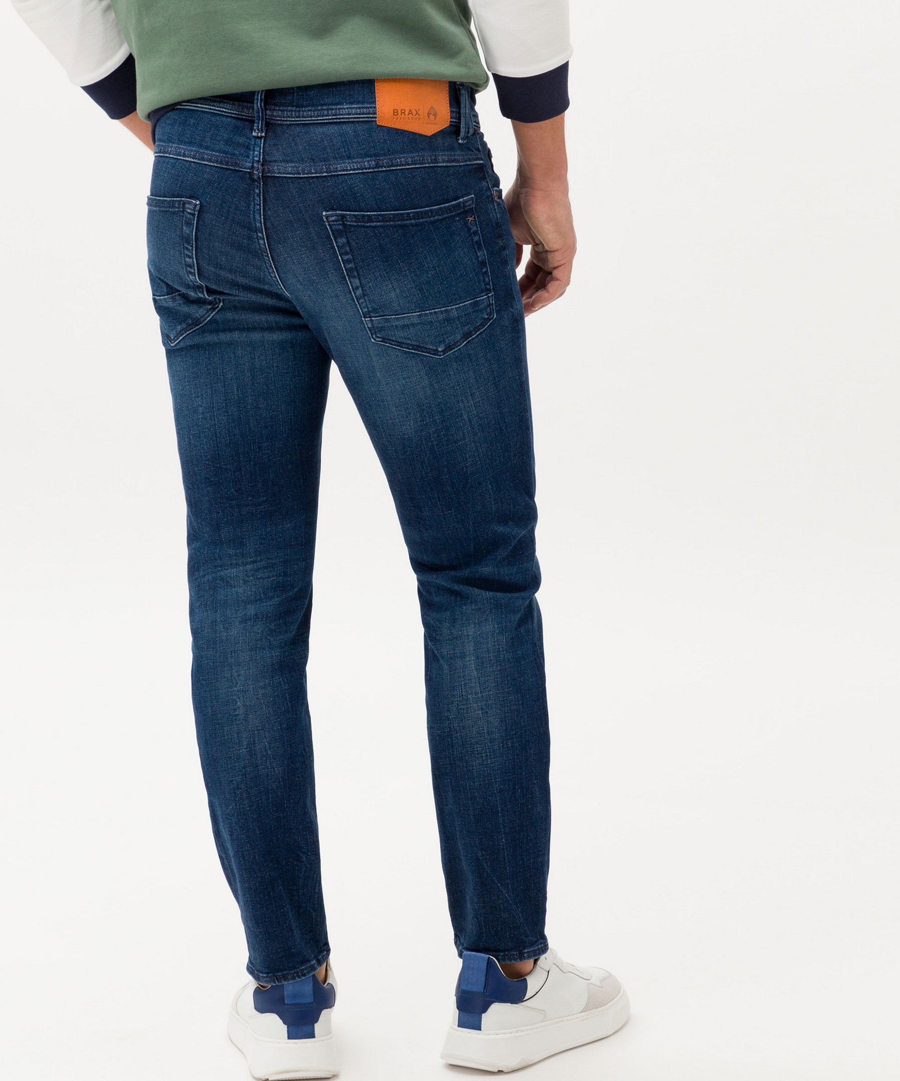 Jeans Rozing Blue 5-Pocket Planet Vintage Superstretch Fashion Hi-Flex Brax Deep Blue | Chris Royal Used Men\'s Denim Jan