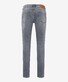 Brax Chris 5-Pocket Vintage Denim Hi-Flex Superstretch Blue Planet Jeans Light Grey Used