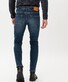 Brax Chris Authentic Denim Hi-Flex Easy Care Jeans Worn Blue