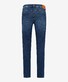 Brax Chris Slim 5-Pocket Heritage Denim Jeans Worn Blue Used