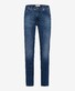 Brax Chris Slim 5-Pocket Heritage Denim Jeans Worn Blue Used