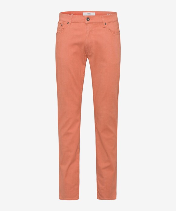 Brax Chuck 5-Pocket Cotton Stretch Broek Light Coral