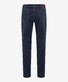 Brax Chuck 5-Pocket Cotton Stretch Denim Blend Jeans Dark Blue Used