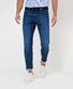 Brax Chuck Authentic Denim 5-Pocket Jeans Dark Blue Used