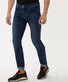 Brax Chuck Hi-Flex Denim Jeans Regular Blue Used Melange