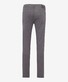 Brax Chuck Hi-Flex Ultra Fine Faux Uni 5-Pocket Broek Grafiet